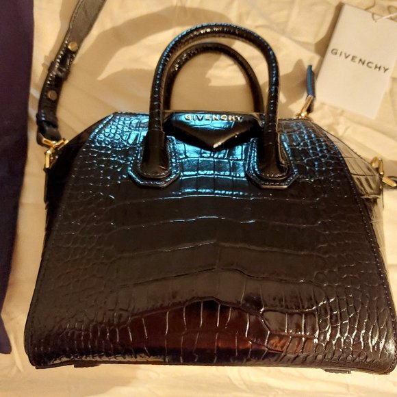 Givenchy Mini Antigona Mock Croc - Picture 2 of 8